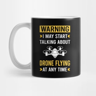 Warning Drone Flying Drones Mug